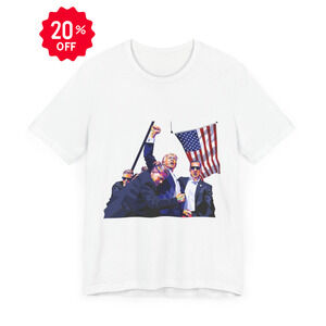 Trump Defiance [WPAP Art] - Unisex T-Shirt